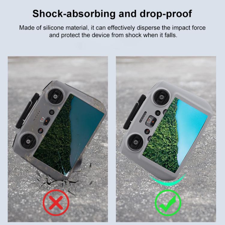 For DJI RC 2 BRDRC Remote Control Shockproof Anti-scratch Silicone Case