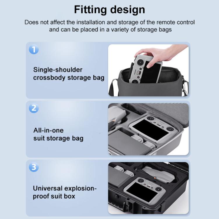 For DJI RC 2 BRDRC Remote Control Shockproof Anti-scratch Silicone Case