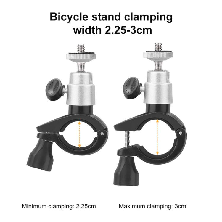For DJI RC / RC 2 BRDRC Drone Remote Control Adapter Base Bicycle Holder - Black Silver
