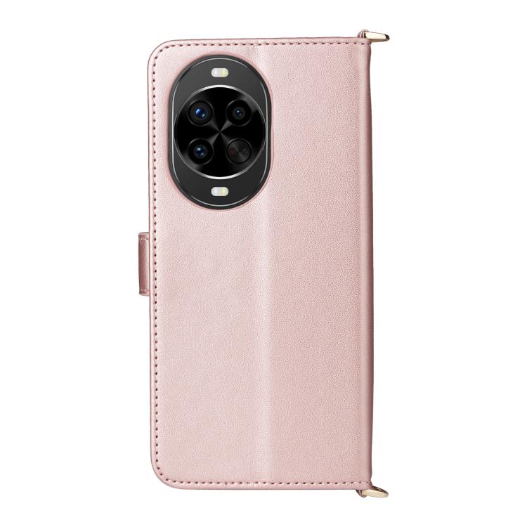 For Huawei nova 14 5G Multifunctional 6-Card Slots Leather Phone Case with Wrist Strap