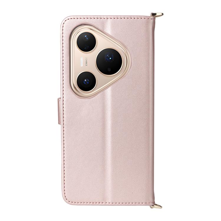 For Huawei Pura 80 Pro 5G / 80 Pro+ 5G Multifunctional 6-Card Slots Leather Phone Case with Wrist Strap