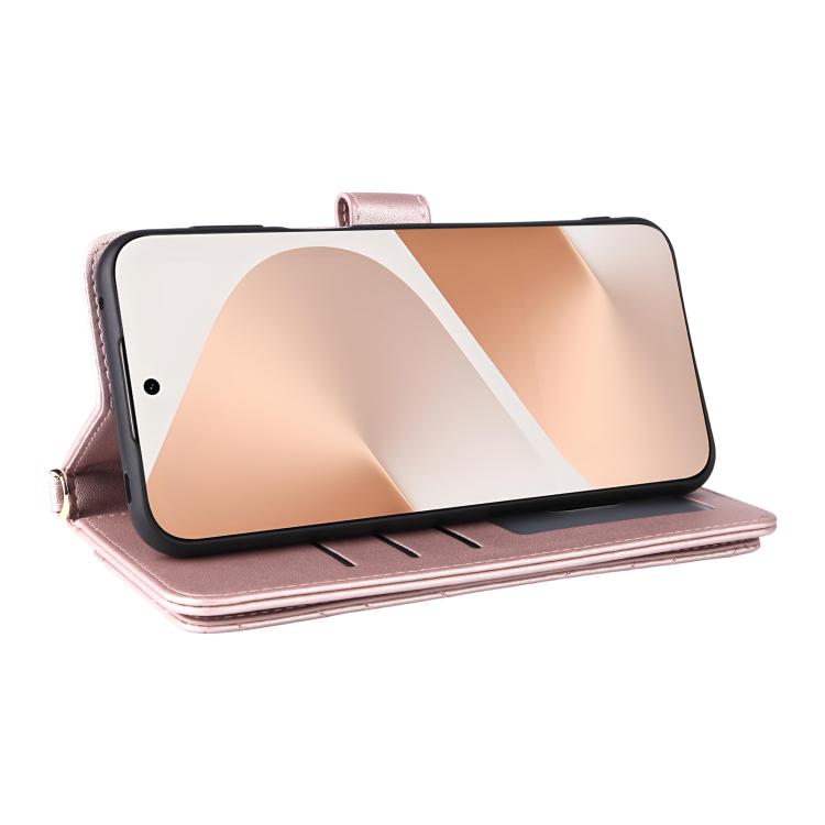 For Huawei Pura 80 Pro 5G / 80 Pro+ 5G Multifunctional 6-Card Slots Leather Phone Case with Wrist Strap