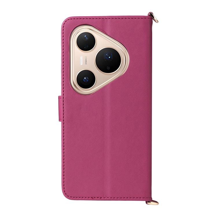 For Huawei Pura 80 Pro 5G / 80 Pro+ 5G Multifunctional 6-Card Slots Leather Phone Case with Wrist Strap