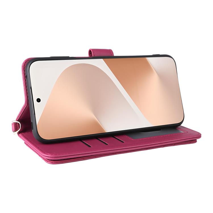 For Huawei Pura 80 Pro 5G / 80 Pro+ 5G Multifunctional 6-Card Slots Leather Phone Case with Wrist Strap