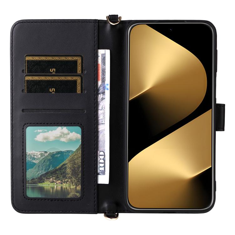 For Huawei Pura 80 Ultra 5G Multifunctional 6-Card Slots Leather Phone Case with Wrist Strap