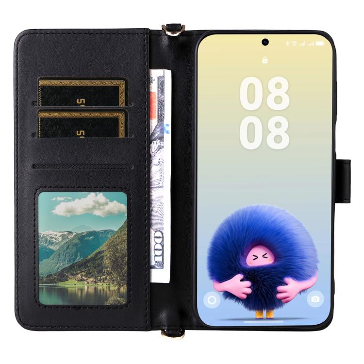 For Huawei Pura 80 5G Multifunctional 6-Card Slots Leather Phone Case with Wrist Strap