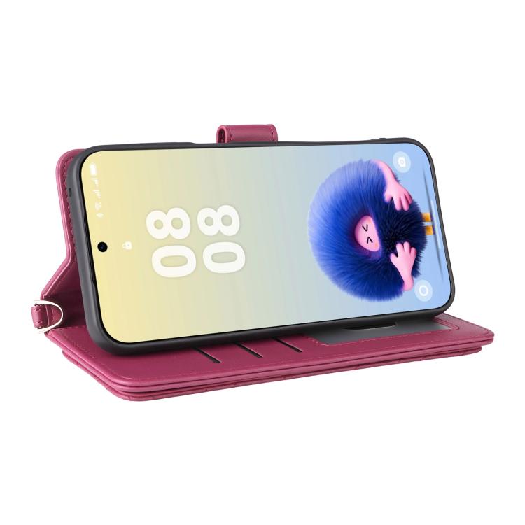 For Huawei Pura 80 5G Multifunctional 6-Card Slots Leather Phone Case with Wrist Strap