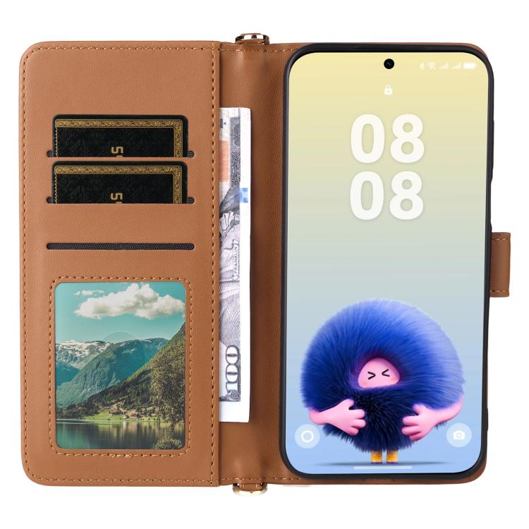 For Huawei Pura 80 5G Multifunctional 6-Card Slots Leather Phone Case with Wrist Strap