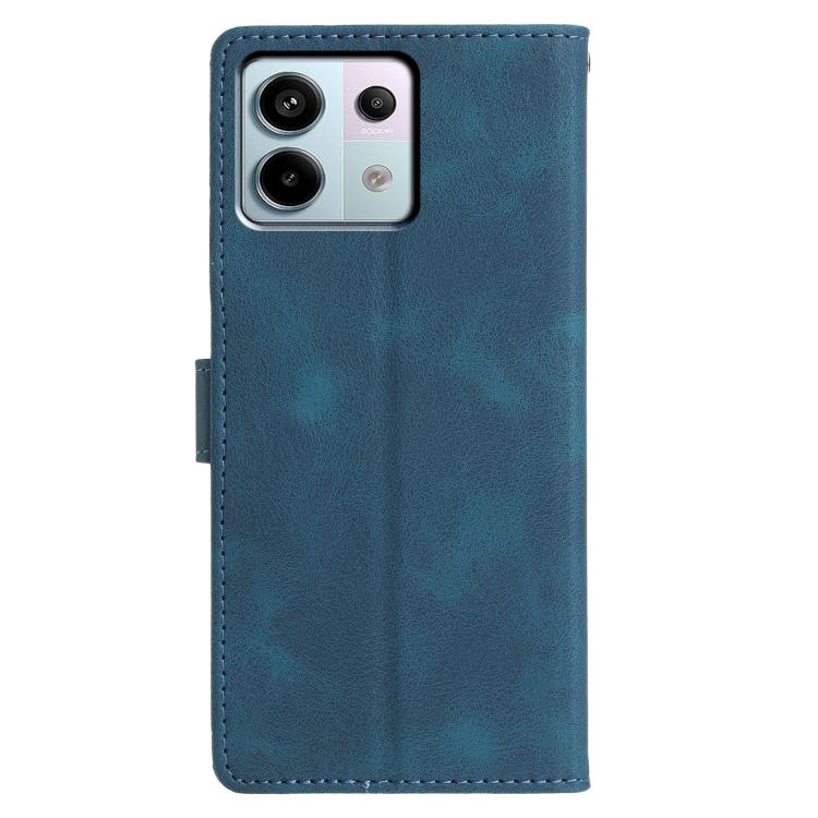 For Redmi Note 13 Pro 5G Triangles Embossed Leather Phone Case