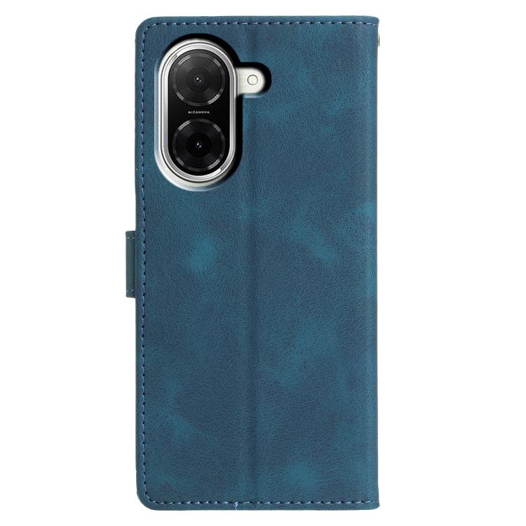 For Redmi A5 4G 173.3mm Triangles Embossed Leather Phone Case