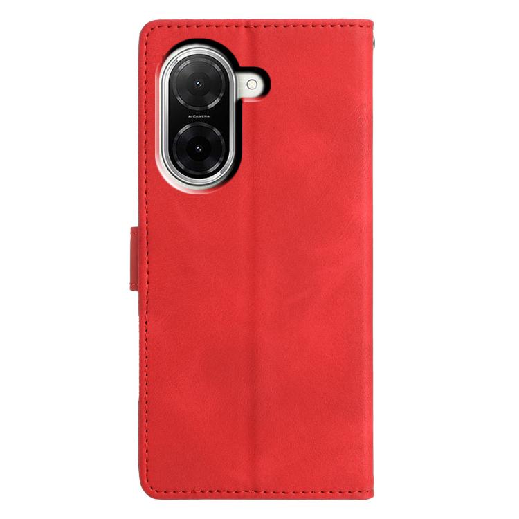 For Redmi A5 4G 173.3mm Triangles Embossed Leather Phone Case