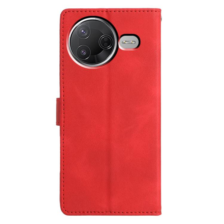 For Redmi K80 / K80 Pro Triangles Embossed Leather Phone Case