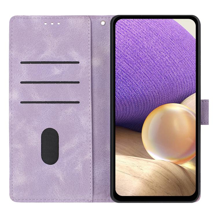 For Redmi Note 15 4G / 5G Global 164mm Triangles Embossed Leather Phone Case