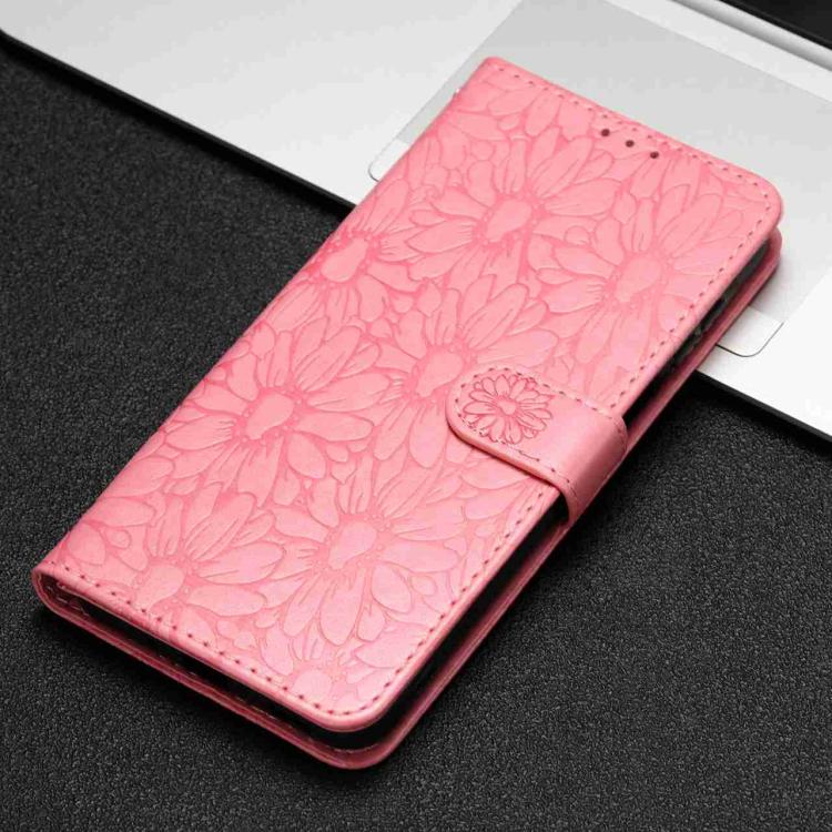 For OnePlus 15 Daisy Embossed Leather Phone Case
