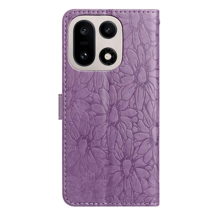 For OnePlus 15 Daisy Embossed Leather Phone Case