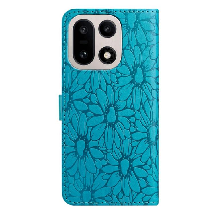 For OnePlus 15 Daisy Embossed Leather Phone Case