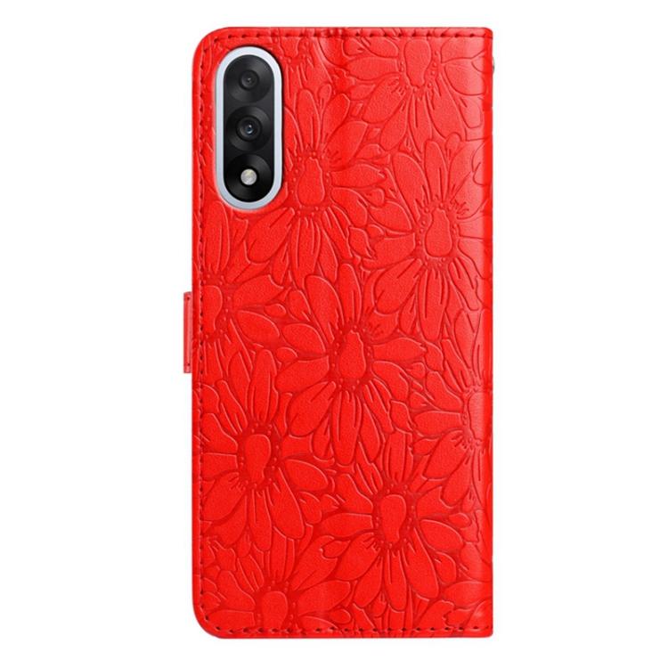 For OnePlus Nord 5 Daisy Embossed Leather Phone Case