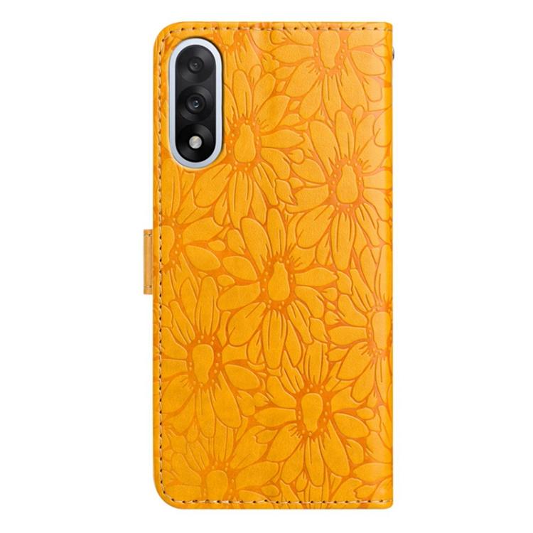 For OnePlus Nord 5 Daisy Embossed Leather Phone Case