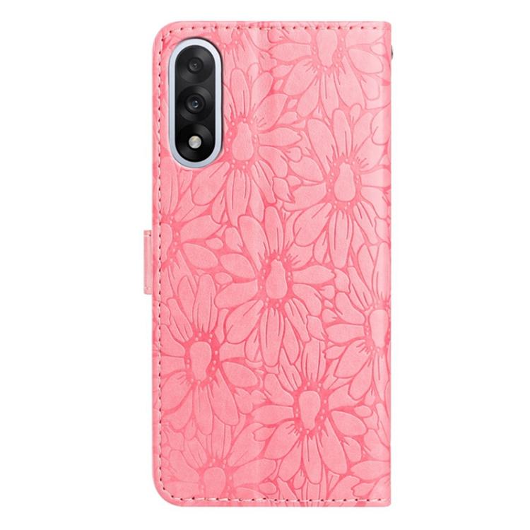 For OnePlus Nord 5 Daisy Embossed Leather Phone Case