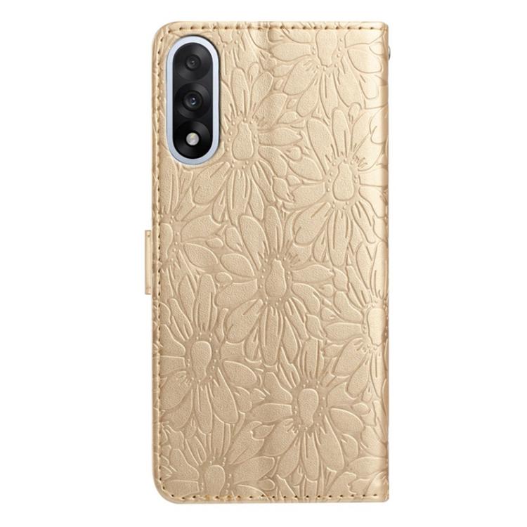 For OnePlus Nord 5 Daisy Embossed Leather Phone Case