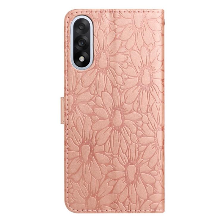 For OnePlus Nord 5 Daisy Embossed Leather Phone Case