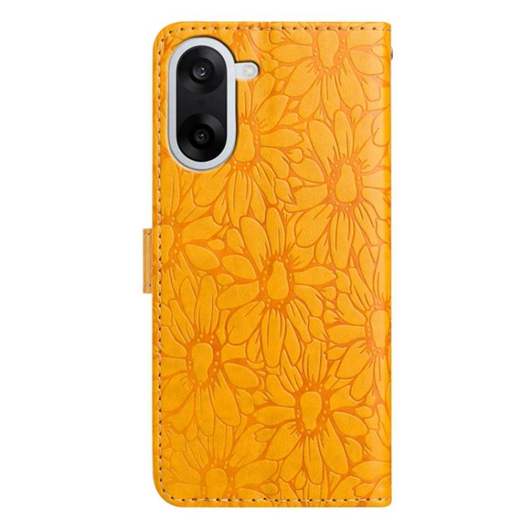 For OnePlus Nord CE5 Daisy Embossed Leather Phone Case