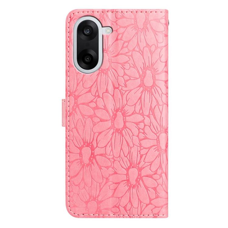 For OnePlus Nord CE5 Daisy Embossed Leather Phone Case