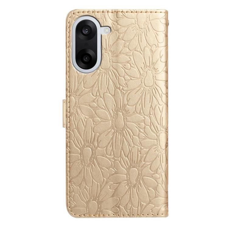 For OnePlus Nord CE5 Daisy Embossed Leather Phone Case