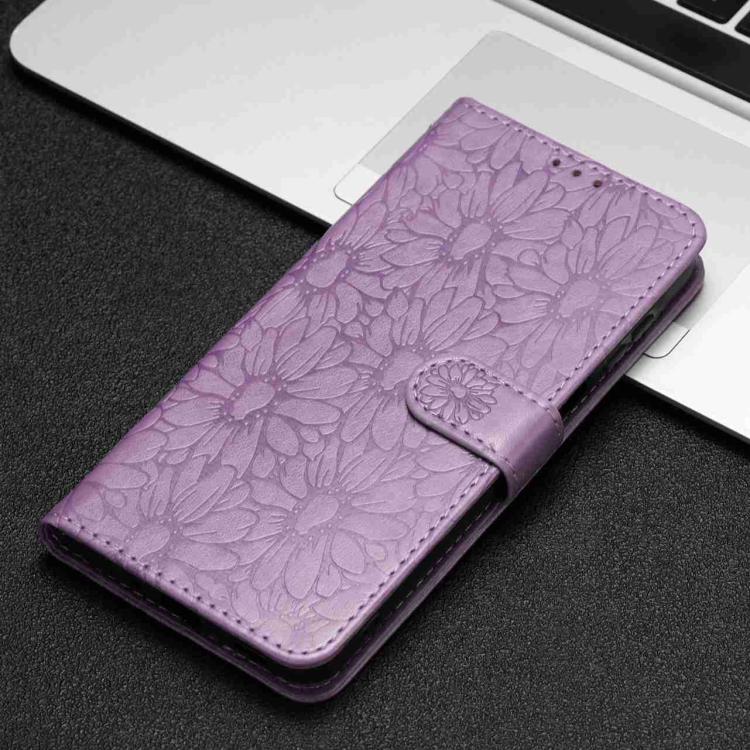 For OnePlus Nord CE5 Daisy Embossed Leather Phone Case