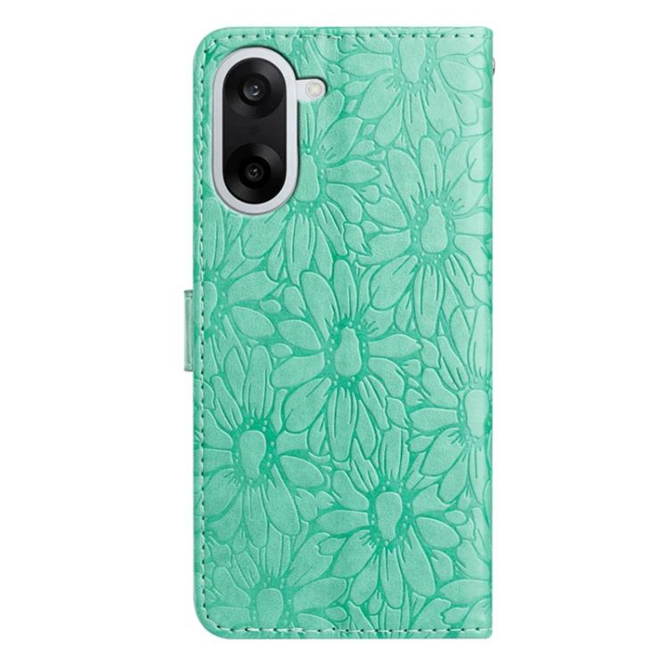 For OnePlus Nord CE5 Daisy Embossed Leather Phone Case