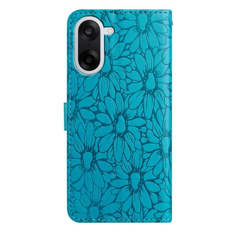 For OnePlus Nord CE5 Daisy Embossed Leather Phone Case