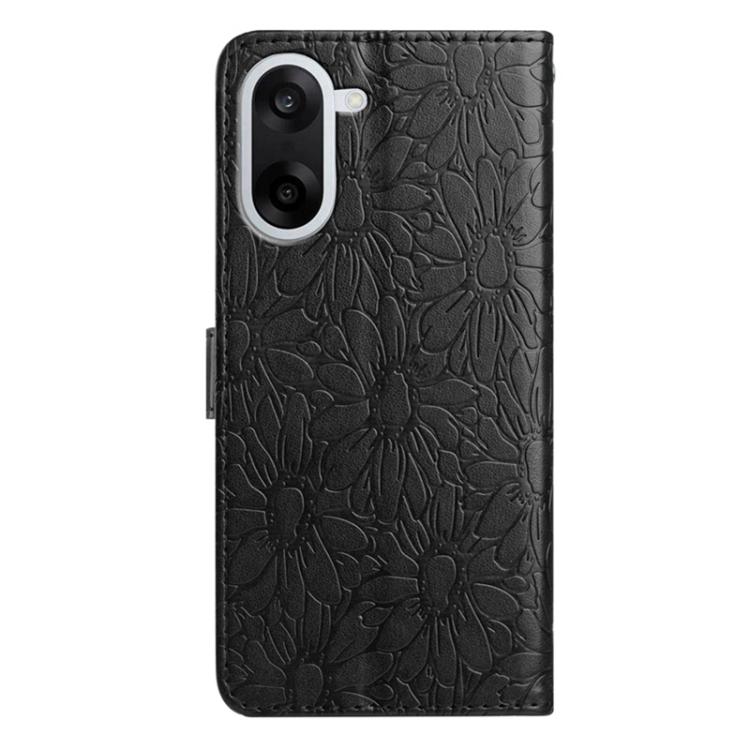 For OnePlus Nord CE5 Daisy Embossed Leather Phone Case