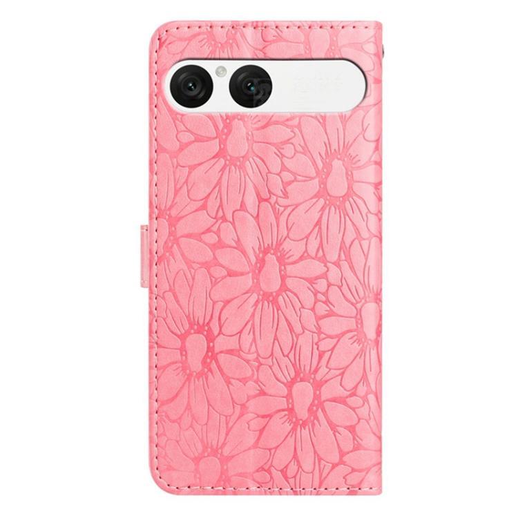 For Sony Xperia 10 VII Daisy Embossed Leather Phone Case