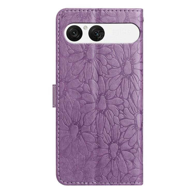 For Sony Xperia 10 VII Daisy Embossed Leather Phone Case