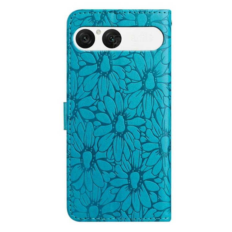 For Sony Xperia 10 VII Daisy Embossed Leather Phone Case