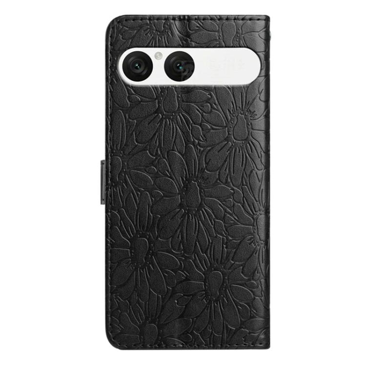 For Sony Xperia 10 VII Daisy Embossed Leather Phone Case