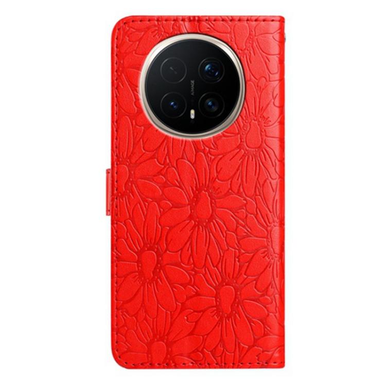 For Honor Magic8 Pro Daisy Embossed Leather Phone Case