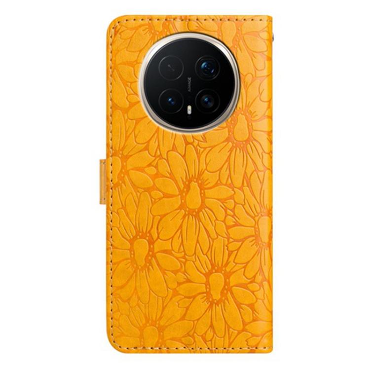 For Honor Magic8 Daisy Embossed Leather Phone Case