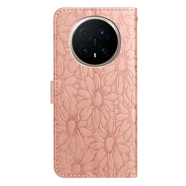 For Honor Magic8 Daisy Embossed Leather Phone Case