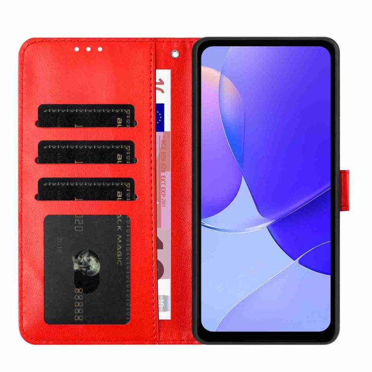 For Honor X9d 5G Global Daisy Embossed Leather Phone Case