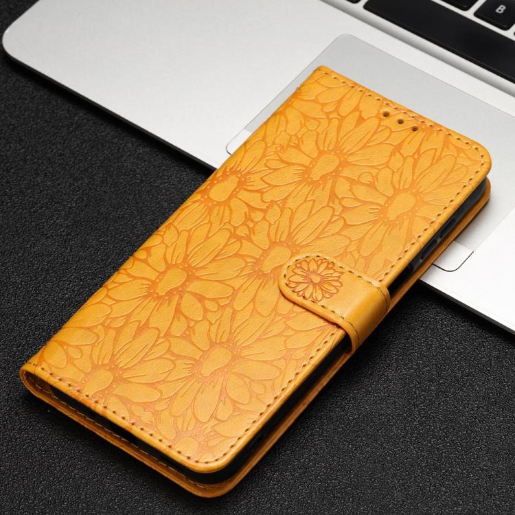 For Redmi A5 4G 173.3mm Daisy Embossed Leather Phone Case