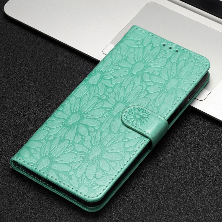 For Redmi Note 14 Pro 5G Daisy Embossed Leather Phone Case