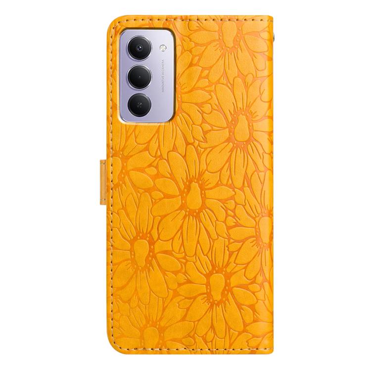 For Redmi 15 5G / 4G EU 171mm Daisy Embossed Leather Phone Case