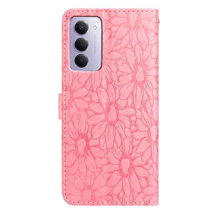 For Redmi 15 5G / 4G EU 171mm Daisy Embossed Leather Phone Case