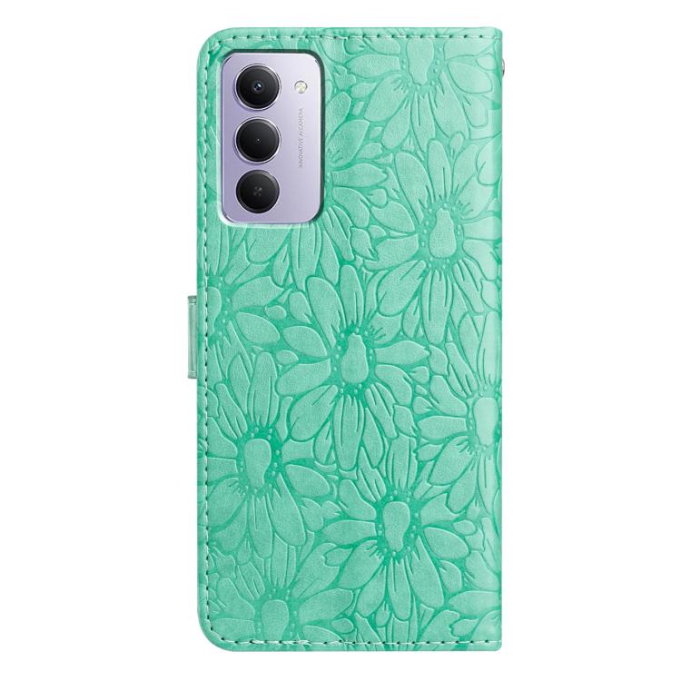 For Redmi 15 5G / 4G EU 171mm Daisy Embossed Leather Phone Case