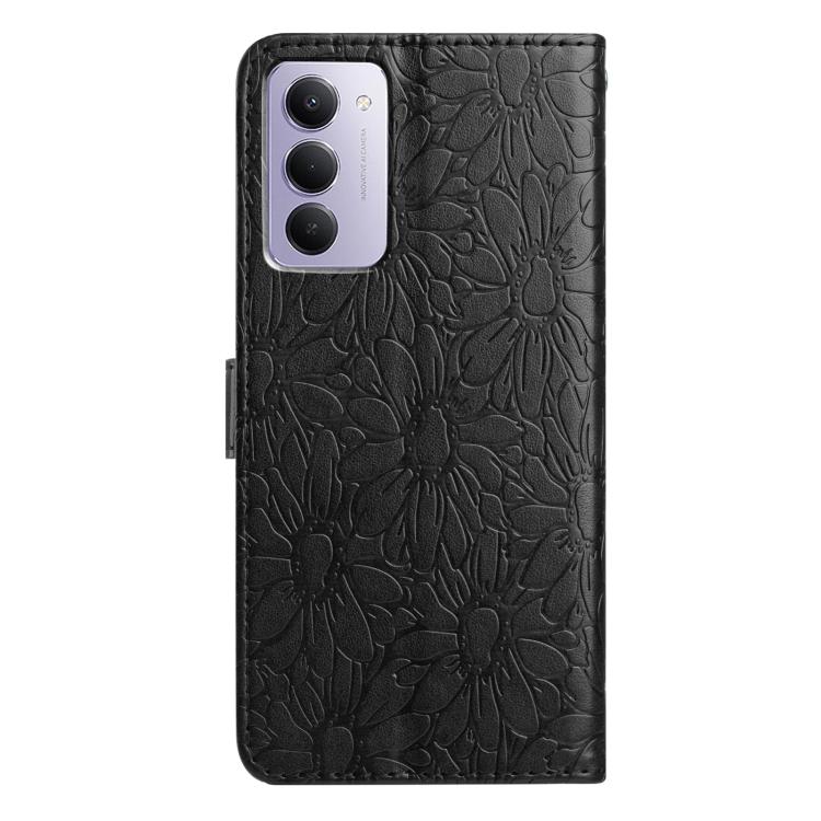 For Redmi 15 5G / 4G EU 171mm Daisy Embossed Leather Phone Case