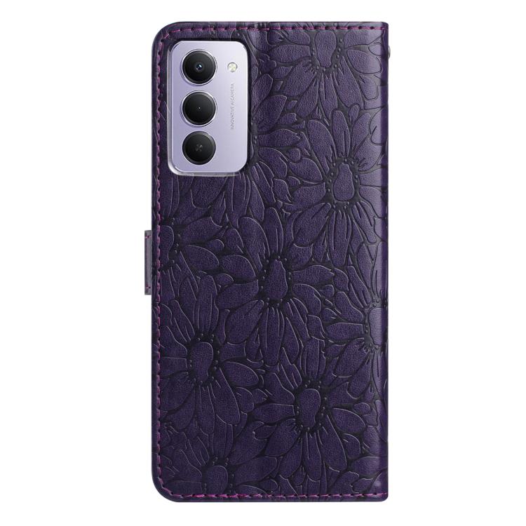 For Redmi 15 5G / 4G EU 171mm Daisy Embossed Leather Phone Case