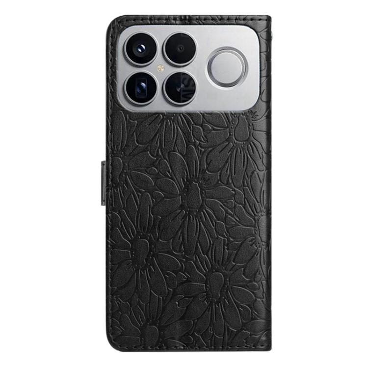 For Redmi K90 / Poco F8 Pro Daisy Embossed Leather Phone Case