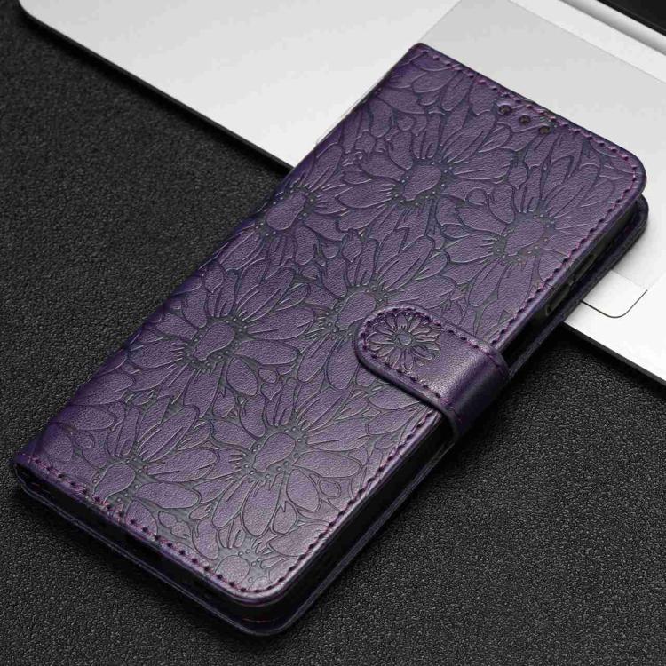 For Redmi K90 / Poco F8 Pro Daisy Embossed Leather Phone Case