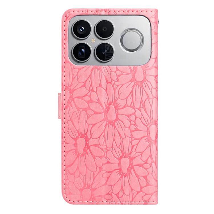 For Redmi K90 Pro Max / Poco F8 Ultra Daisy Embossed Leather Phone Case